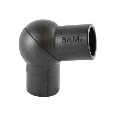 Composite corner piece with holder for pipes - in polybag