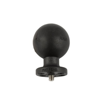 Verbundstoff-Basiskugel mit 1/4"-20 Gewindestift -  (1,5 Zoll)