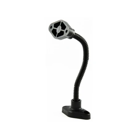 Composite gooseneck with aluminium core - approx. 152 mm long, 2x diamond connection (trapezoid)