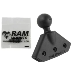 Composite mount for sun visor - with screw set