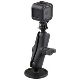 GoPro Aufbau-Kamerahalterung - mit runder Basisplatte (AMPS),  (1 Zoll)