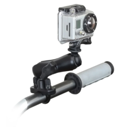GoPro Kamera-Halterung für Lenker/Rohre - mit Klemmschelle,  (1 Zoll)