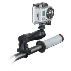 GoPro Kamera-Halterung für Lenker/Rohre - mit Klemmschelle,  (1 Zoll)