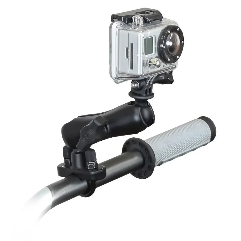 GoPro Kamera-Halterung für Lenker/Rohre - mit Klemmschelle,  (1 Zoll)