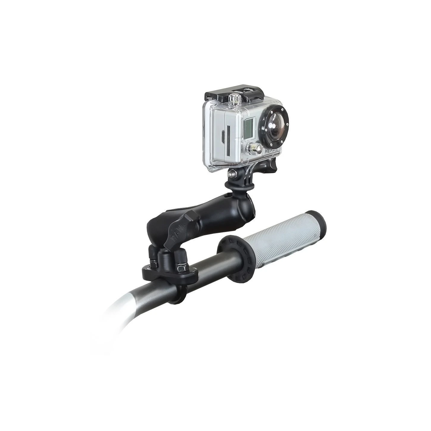 GoPro Kamera-Halterung für Lenker/Rohre - mit Klemmschelle,  (1 Zoll)