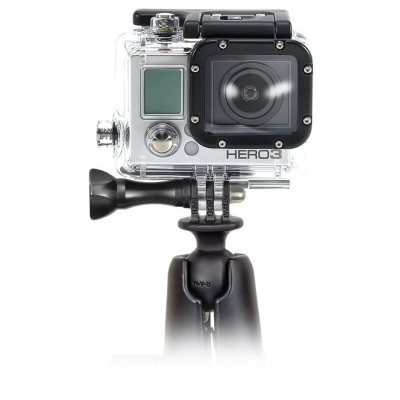 GoPro Kamera-Halterung für Lenker/Rohre - mit Klemmschelle,  (1 Zoll)