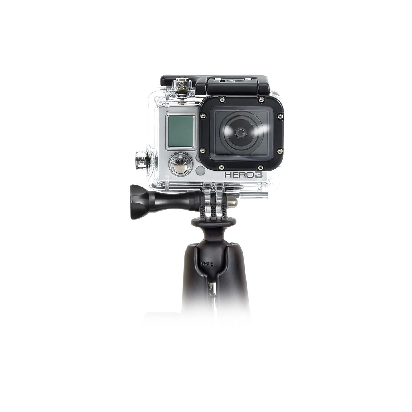 GoPro Kamera-Halterung für Lenker/Rohre - mit Klemmschelle,  (1 Zoll)