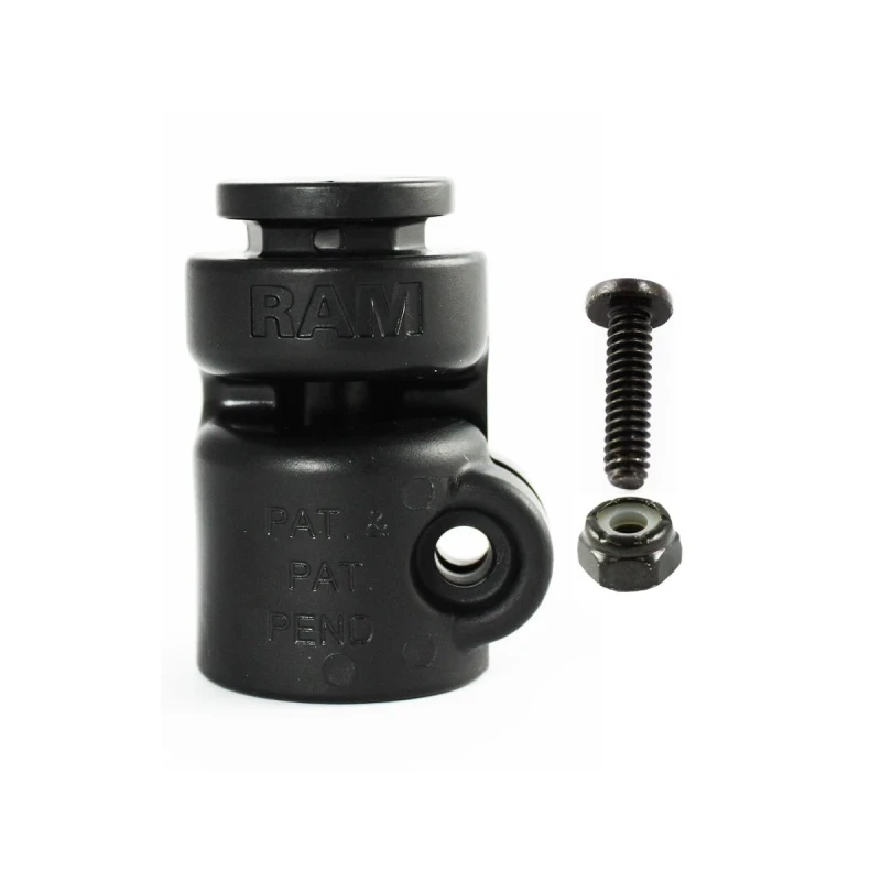 Verbundstoff-Rohradapter mit Octagon-Anbindung - für 12,7 mm Rohrdurchmesser, Schraubbefestigung