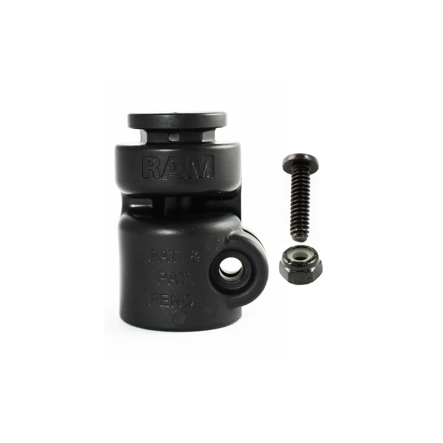 Verbundstoff-Rohradapter mit Octagon-Anbindung - für 12,7 mm Rohrdurchmesser, Schraubbefestigung