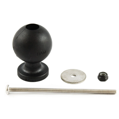 Verbundstoff-Basiskugel (5 Spot Rod) - Gewindestift, Unterlegscheibe, Schraube