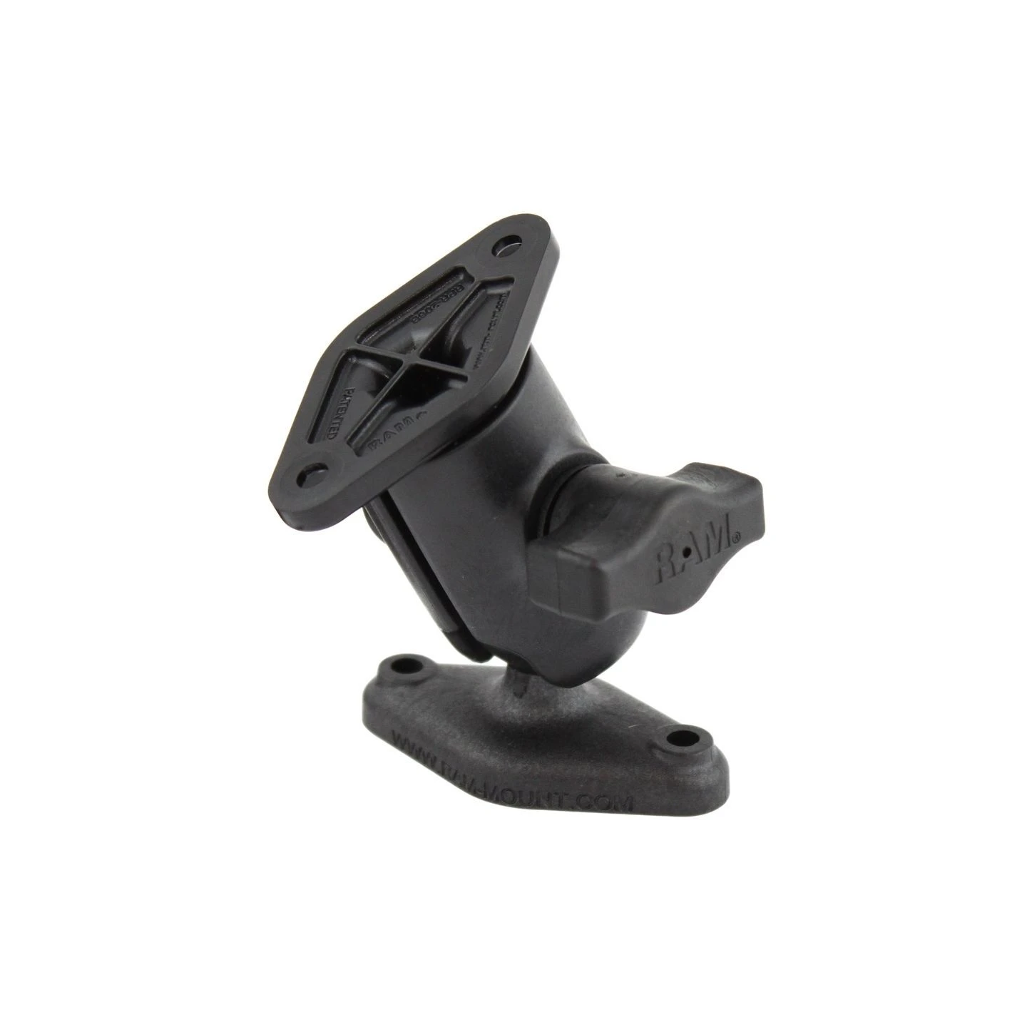 Verbundstoff-Aufbau-Set - Diamond-Basisplatte, Octagon-Adapterarm, Octagon-Adapter (Diamond/Trapez),  (1 Zoll)