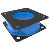Shock absorber - 75x75 mm VESA hole pattern