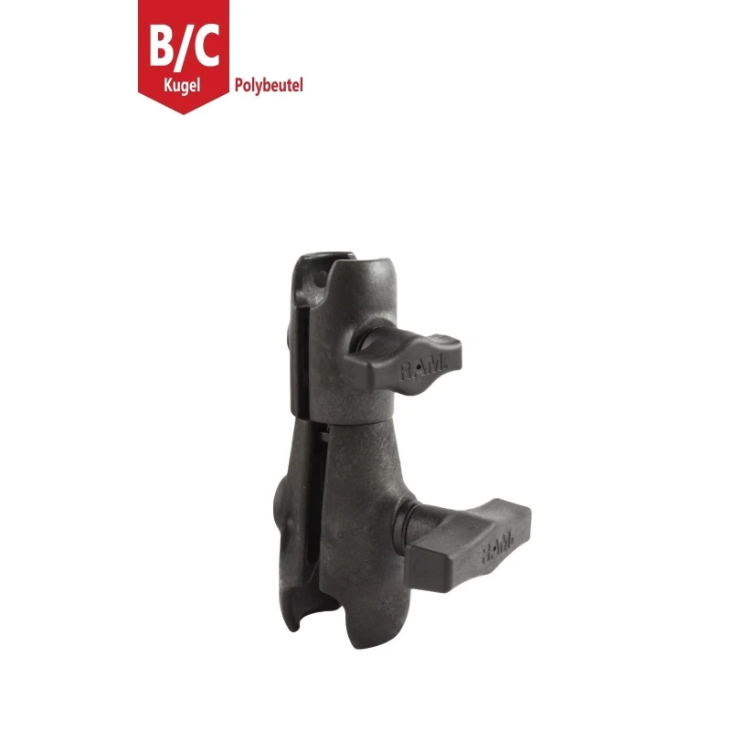 Composite connecting arm, octagon connection, rotatable - (1 inch) and (1.5 inch) receptacle