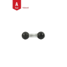 Double ball adapter with two n (0.56 inch)