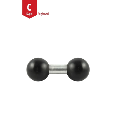 Doppelkugel-Adapter -  (1,5 Zoll)