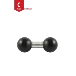Doppelkugel-Adapter -  (1,5 Zoll)