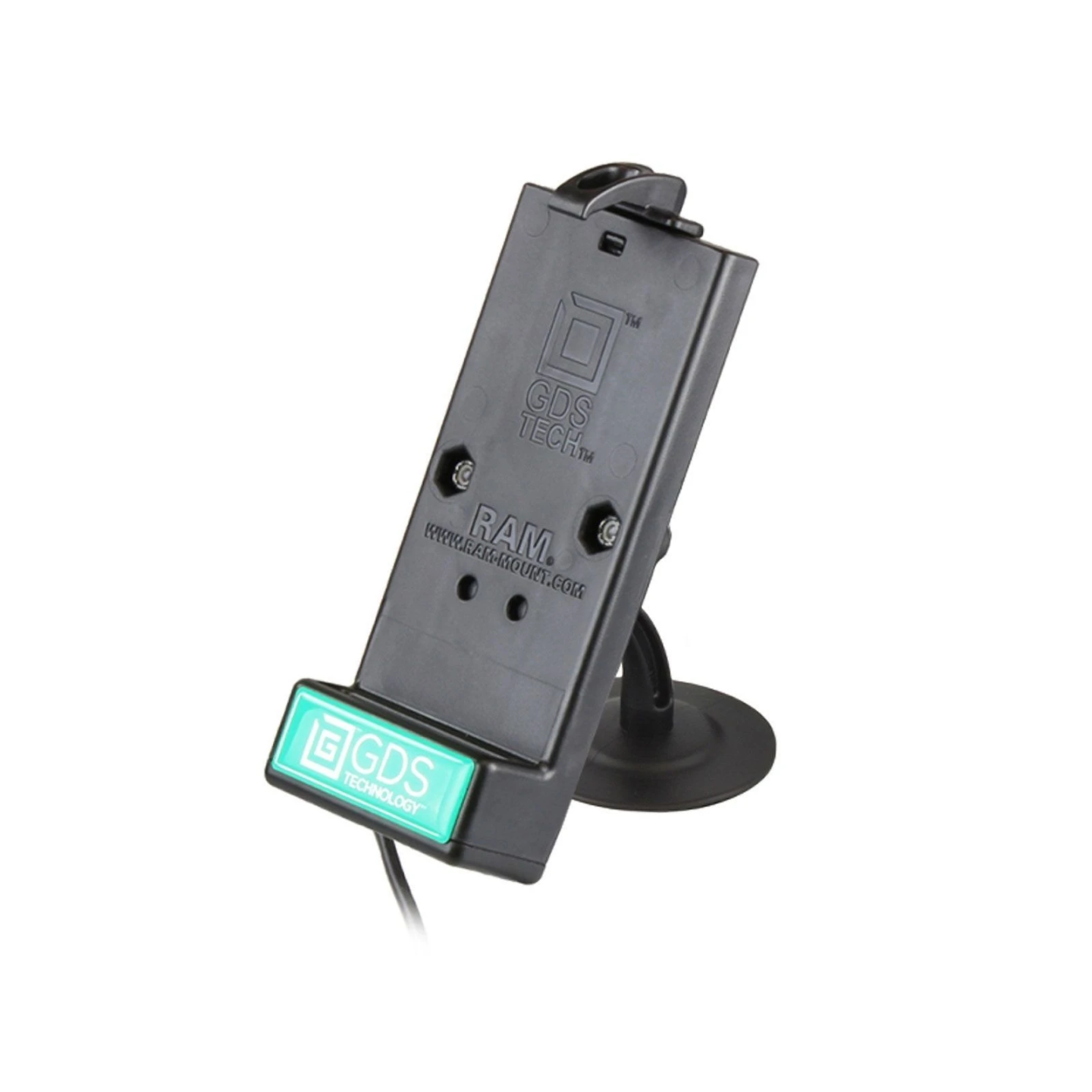 GDS Aufbau-Dockingstation für Smartphones in IntelliSkin-Lade-/Schutzhüllen - 18-Pin Dock, USB-C, Klebe-Sockel