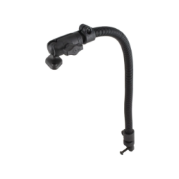 Transducer-Arm mit Diamond-Anbindung (Trapez) - flexibler Arm (ca. 450 mm), Octagon-Sockel, Diamond-Basisplatte,  (1 Zoll)