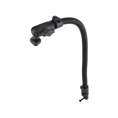 Transducer-Arm mit Diamond-Anbindung (Trapez) - flexibler Arm (ca. 450 mm), Octagon-Sockel, Diamond-Basisplatte,  (1 Zoll)