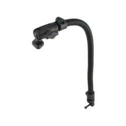 Transducer-Arm mit Diamond-Anbindung (Trapez) - flexibler Arm (ca. 450 mm), Octagon-Sockel, Diamond-Basisplatte,  (1 Zoll)