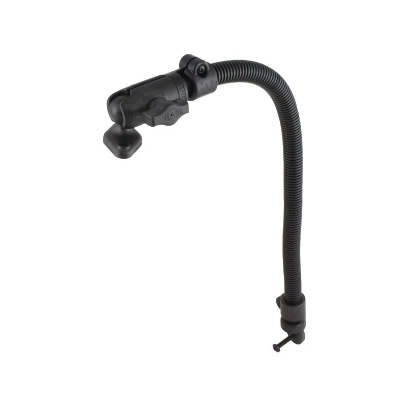 Transducer-Arm mit Diamond-Anbindung (Trapez) - flexibler Arm (ca. 450 mm), Octagon-Sockel, Diamond-Basisplatte,  (1 Zoll)
