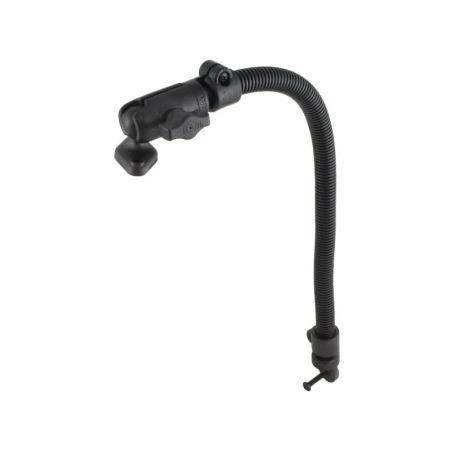 Transducer-Arm mit Diamond-Anbindung (Trapez) - flexibler Arm (ca. 450 mm), Octagon-Sockel, Diamond-Basisplatte,  (1 Zoll)