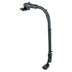 Transducer-Set mit rechteckiger Basisplatte - flexibler Arm (ca. 450 mm), Octagon-Sockel, rechteckige Basisplatte,  (1 Zoll)