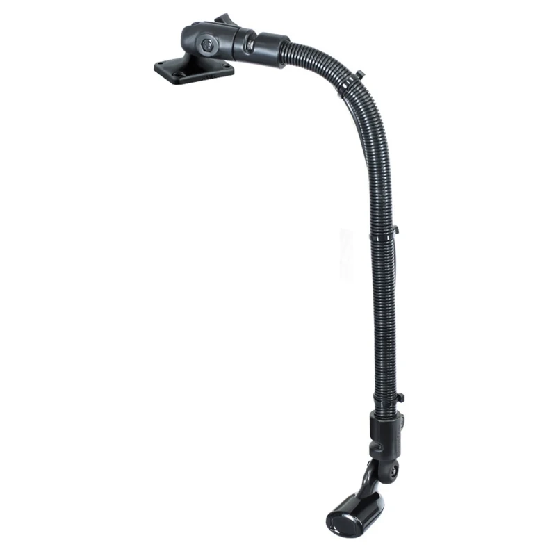 Transducer-Set mit rechteckiger Basisplatte - flexibler Arm (ca. 450 mm), Octagon-Sockel, rechteckige Basisplatte,  (1 Zoll)