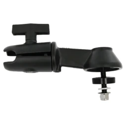 Swivel arm extension with holder - arm length approx. 150 mm, Octagon connecting arm