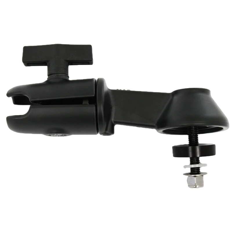 Swivel arm extension with holder - arm length approx. 150 mm, Octagon connecting arm