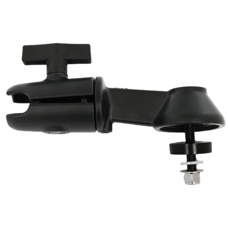 Swivel arm extension with holder - arm length approx. 150 mm, Octagon connecting arm