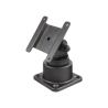 Horizontal base with tilting support - 360° rotatable