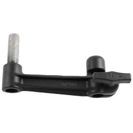 Swivel arm extension for tubes - arm length approx. 150 mm, tube holder 0.5 inch