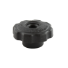 Rotary knob - 3/8"-16 female thread (brass)