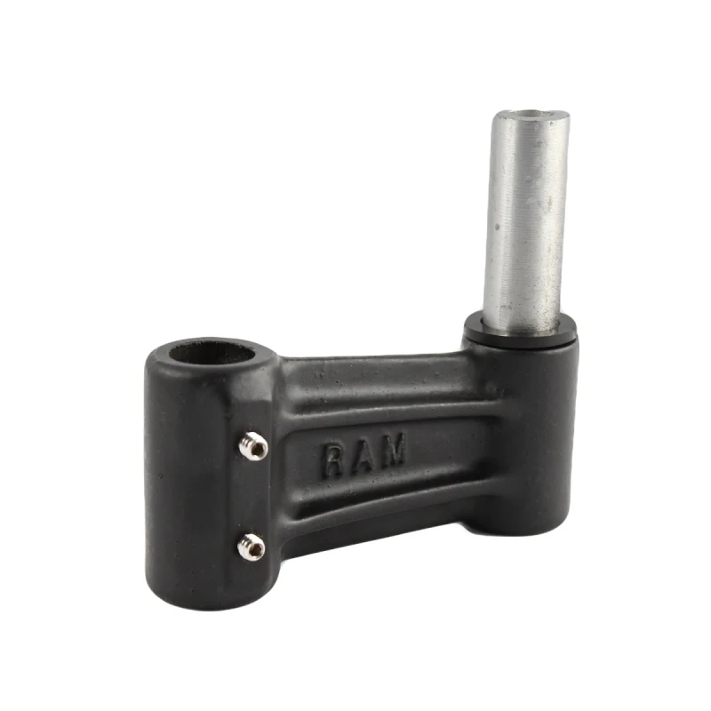 Swivel arm extension with NPT pin (0.5 inch) - NPT socket (0.5 inch)
