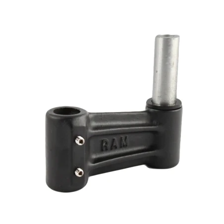 Swivel arm extension with NPT pin (0.5 inch) - NPT socket (0.5 inch)