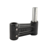 Swivel arm extension with NPT pin (0.5 inch) - NPT socket (0.5 inch)