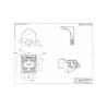 Swivel arm base - vertical mounting