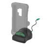 GDS desktop charging station with Power Delivery for smartphones and (small) tablets - In IntelliSkin protective cover