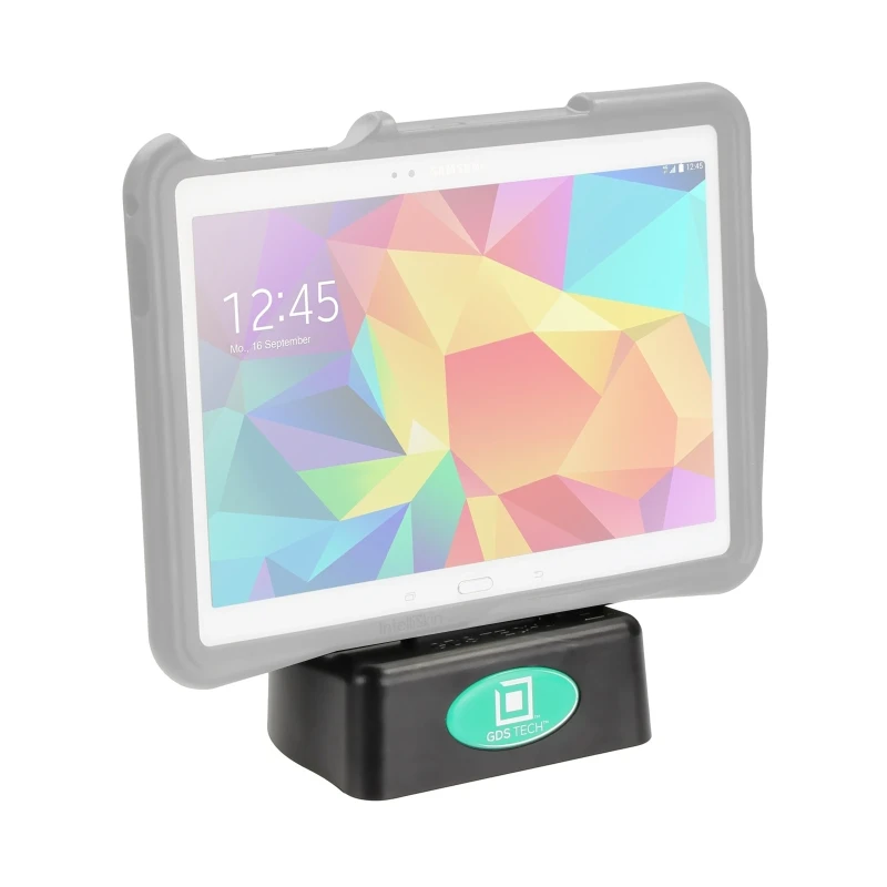 GDS desktop charging station for devices in IntelliSkin charging/protective cases - adjustable