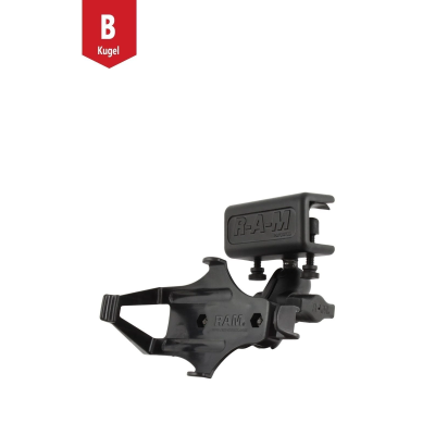 Luftfahrt-Halterung Garmin GPSMAP 176/196/296/396/495/496 -  (1 Zoll), Panel-Klammer, mittlerer Verbindungsarm