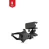 Aviation mount Garmin GPSMAP 176/196/296/396/495/496 - (1 inch), panel clamp, centre connection arm