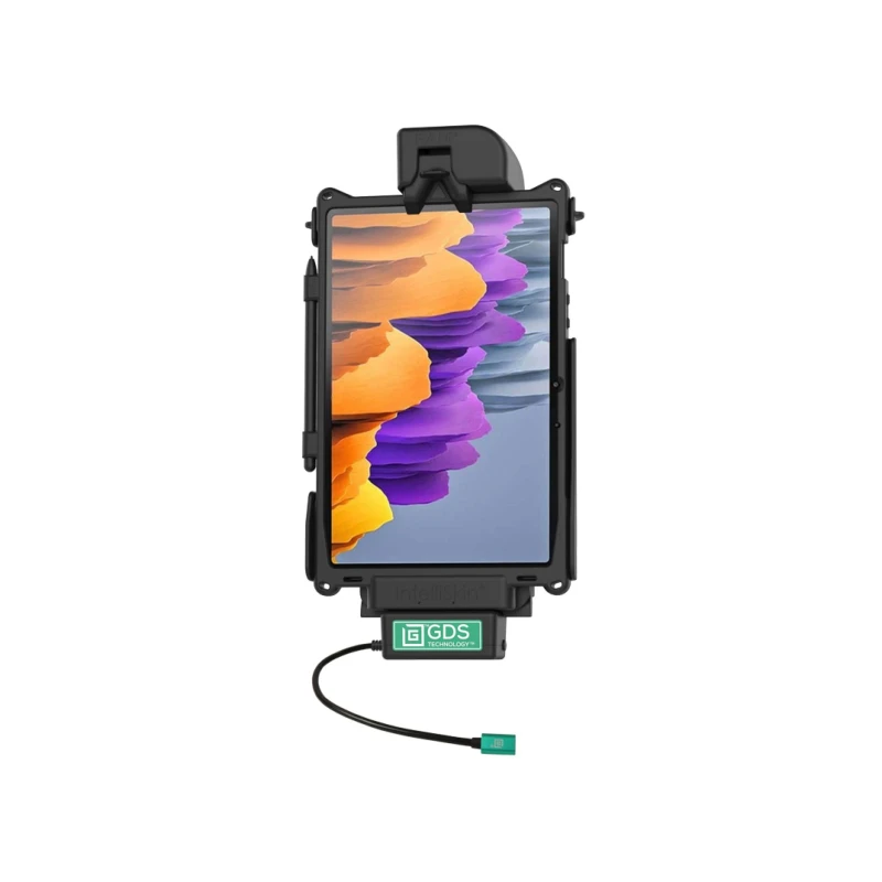 GDS Tough-Dock cradle (snap-on fastener) for Samsung Tab S7 FE, S7+, S8+, S9 FE+, S9+ & S10+ - in IntelliSki