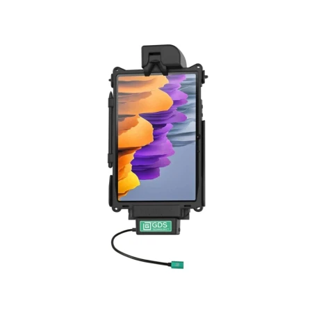 GDS Tough-Dock cradle (snap-on fastener) for Samsung Tab S7 FE, S7+, S8+, S9 FE+, S9+ & S10+ - in IntelliSki