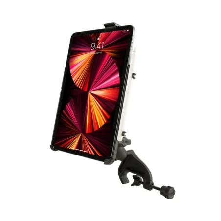 Luftfahrt-Halterung Apple iPad Pro 11 / Air 4 & 5 -  (1 Zoll), mit Steuerhornklammer