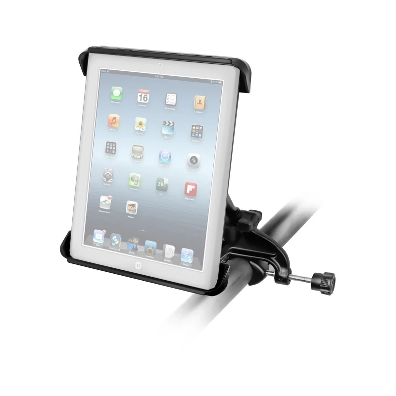Luftfahrt-Tablethalterung 10 Zoll Tablets -  (1 Zoll), mit Steuerhornklammer, Tab-Tite Tablethalteschale