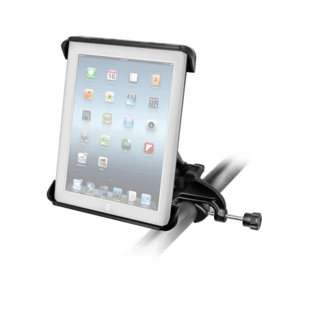 Luftfahrt-Tablethalterung 10 Zoll Tablets -  (1 Zoll), mit Steuerhornklammer, Tab-Tite Tablethalteschale