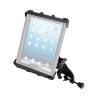 Aviation tablet holder 10 inch tablets - (1 inch), with control horn clip, Tab-Tite tablet holder tray