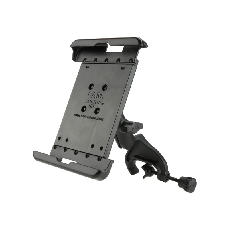 Luftfahrt-Tablethalterung 8 Zoll Tablets -  (1 Zoll), mittlerer Verbindungsarm, Steuerhornklammer