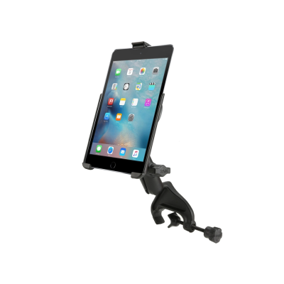 Luftfahrt-Halterung Apple iPad mini 4/5 -  (1 Zoll), mit Steuerhornklammer